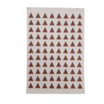 Decalque Triângulo G Marrom