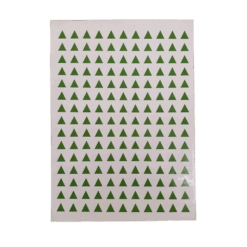 Decalque Triângulo M Verde Claro