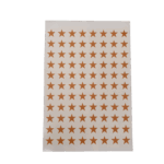 Decalque Estrela G Ocre Escuro