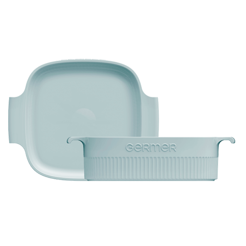 398d640b857f1515da1b45d6b11e2231.png Travessa Quadrada - Assar & Servir (Azul) - Imagem 1