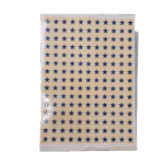 Decalque Estrela M Azul Escuro