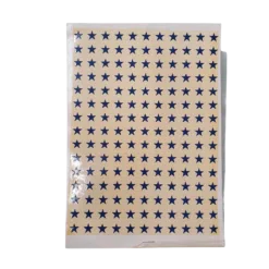 Decalque Estrela M Azul Escuro