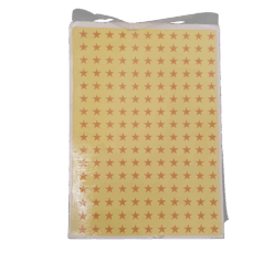 Decalque Estrela M Rosa