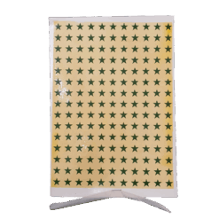 Decalque Estrela M Verde Escuro