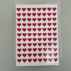 Decalque Coração Vermelho G