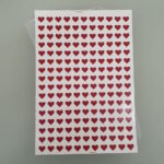 Decalque Coração Vermelho M