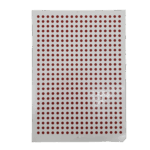 Decalque Bola P Vermelho Escuro