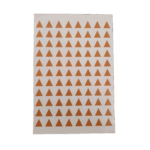 Decalque Triângulo G Ocre Claro