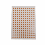 Decalque Triângulo M Ocre Escuro