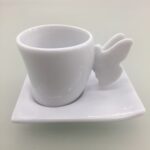 Xícara Café - Borboleta (Branco) - Imagem 3