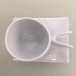 Xícara Café - Borboleta (Branco) - Imagem 4