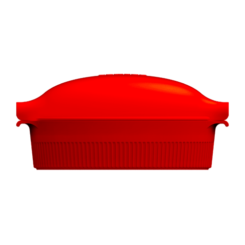 025c057349065c9abcd38447e81496cf.png Roaster com Tampa - Assar & Servir (Vermelho) - Imagem 1