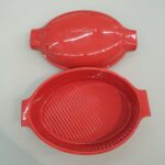 Roaster com Tampa - Assar & Servir (Vermelho) - Imagem 5