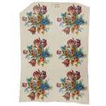 Decalque Bouquet de Tulipas 75mm - Cartela com 6