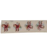 Decalque Papai Noel com Lanterna 50mm - Cartela com 4