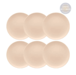 Kit de 6 Pratos Rasos Unni Merengue