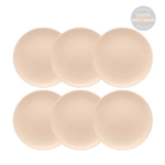 Kit de 6 Pratos Rasos Unni Merengue