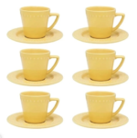 Kit de 6 Xícaras com Pires Sicília - Imagem 2