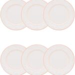 Kit de 6 Pratos Rasos Sweet