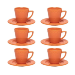 Xícaras com Pires Mendi Sunset