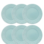 Kit com 6 pratos de sobremesa Essence