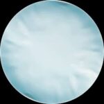 Kit de 6 Pratos Rasos Orgânico Azul - Imagem 2