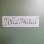 Stencil Feliz Natal