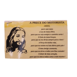 Decalque Prece do Motorista