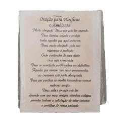 Decalque Oração para Purificação de Ambientes