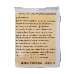 Decalque Juramento do Médico