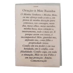 Decalque Oração da Mãe Rainha