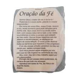 Decalque Oração da Fé