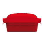 Forma de Pão (com Tampa) - Assar & Servir (Vermelho)