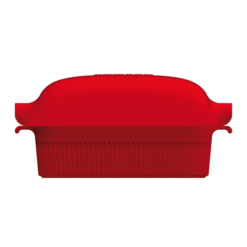 Forma de Pão (com Tampa) - Assar & Servir (Vermelho)