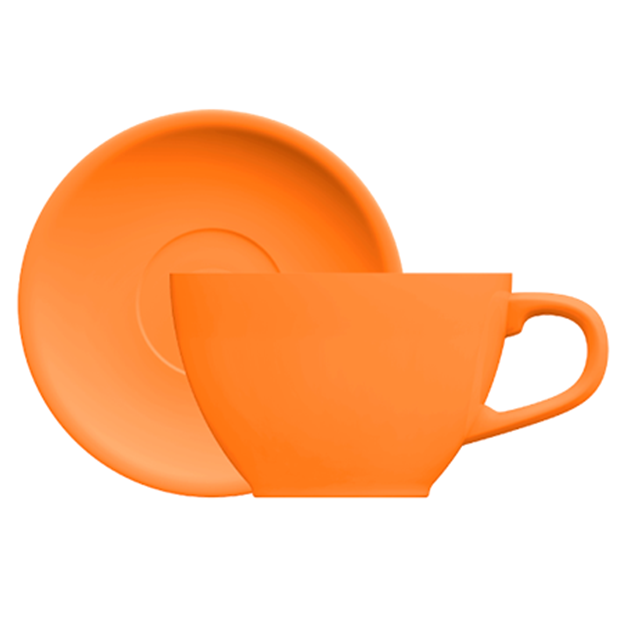 Xícara Latte Art Oval Xícara Latte Art Oval