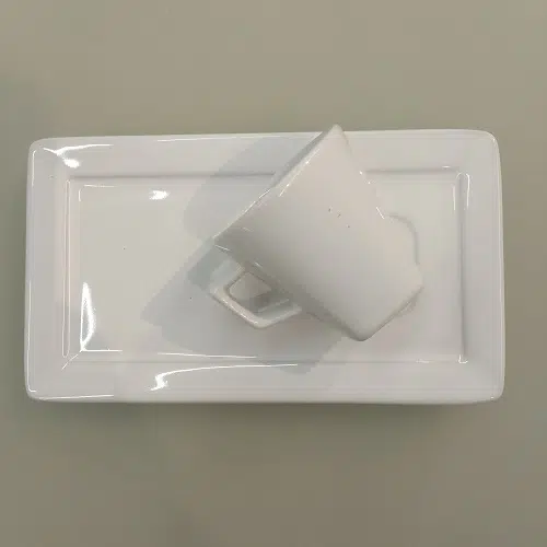 Xícara de Cafezinho Plateau 65ml com Pires (Porcelana) - Imagem 2
