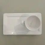Xícara de Cafezinho Plateau 65ml com Pires (Porcelana) - Imagem 3