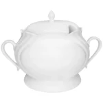 Sopeira 4L (com tampa)- Soleil White Porcelana