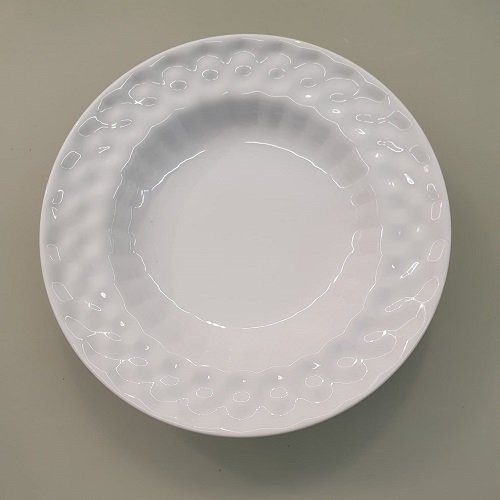 012ab70c933c566acd322424c4a3bbdc.jpeg Prato Fundo- Plissan (Branco) - Imagem 1