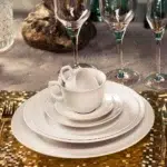 Xícara de Porcelana Chá Flamingo - Imagem 3