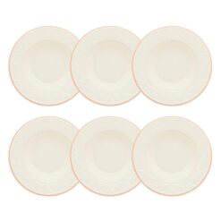 Kit de 6 Pratos de fundos Sweet