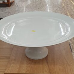 Prato para Bolo Grande 37CM- Com Pé Decorado