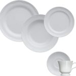 Aparelho de Jantar Chá 20 Peças Cottage Porcelana