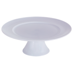 Prato de Bolo com Pé - Versa G - (Branco)