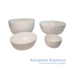 Kit tigelas plissan (4 peças)