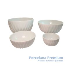 Kit tigelas plissan (4 peças)