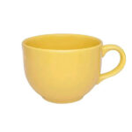 Caneca Jumbo 740ml Amarelo- Cerâmica