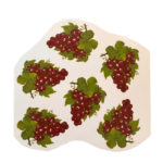 Decalque para vidro Uvas 55mm c/6