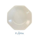 Kit Prato Fundo Orion Porcelana Branca - 6 Peças - Imagem 2