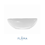 Kit Prato Fundo Oriental Porcelana Branca - 6 Peças - Imagem 4